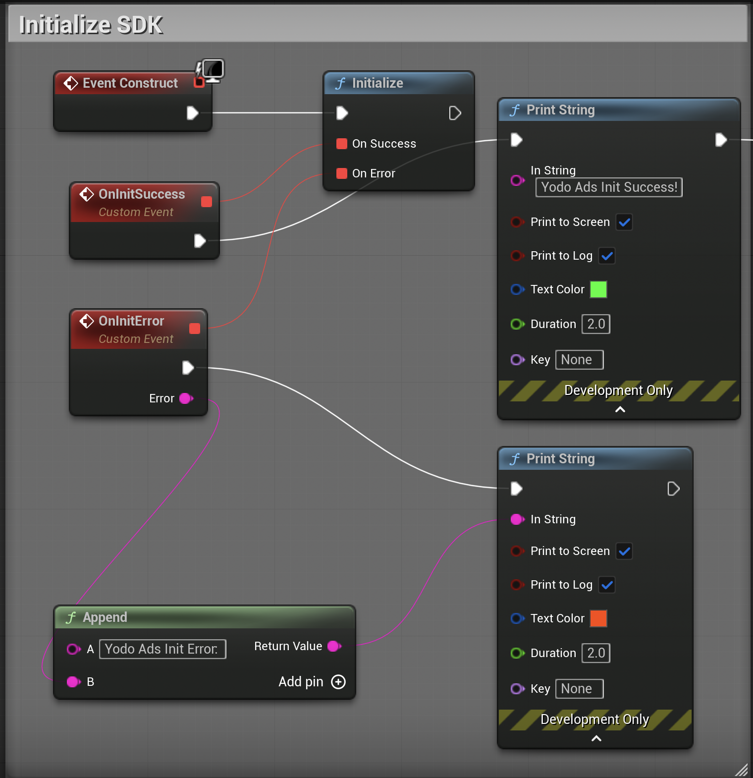 Initialize MAS SDK